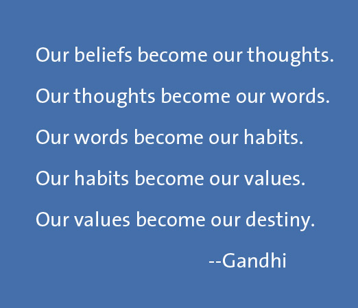 Uskumused- Gandhi